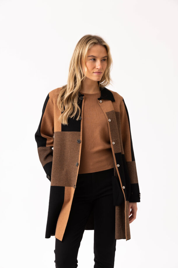 Marble Cardigain 8110 - Tobacco