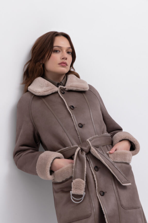 Urban Code Reversable Coat BJ20014 - Taupe