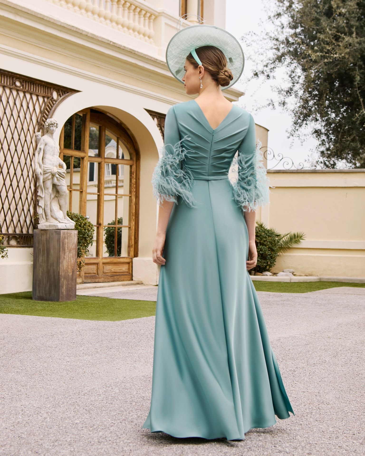 sachin and babi light blue dress Alex Evenings Stretch Taffeta Cocktail Dress