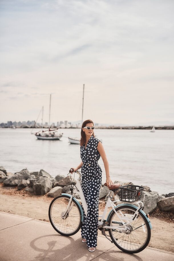 Joseph Ribkoff 261305 - Midnight Blue/Vanilla